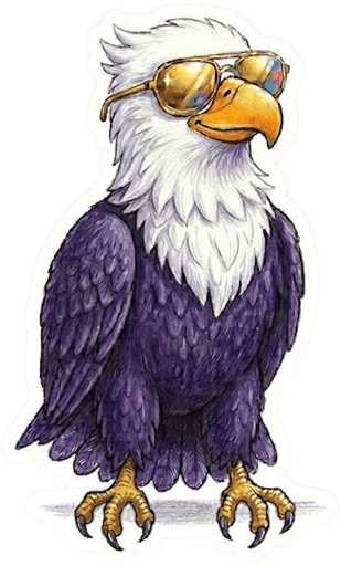 Eagle sticker